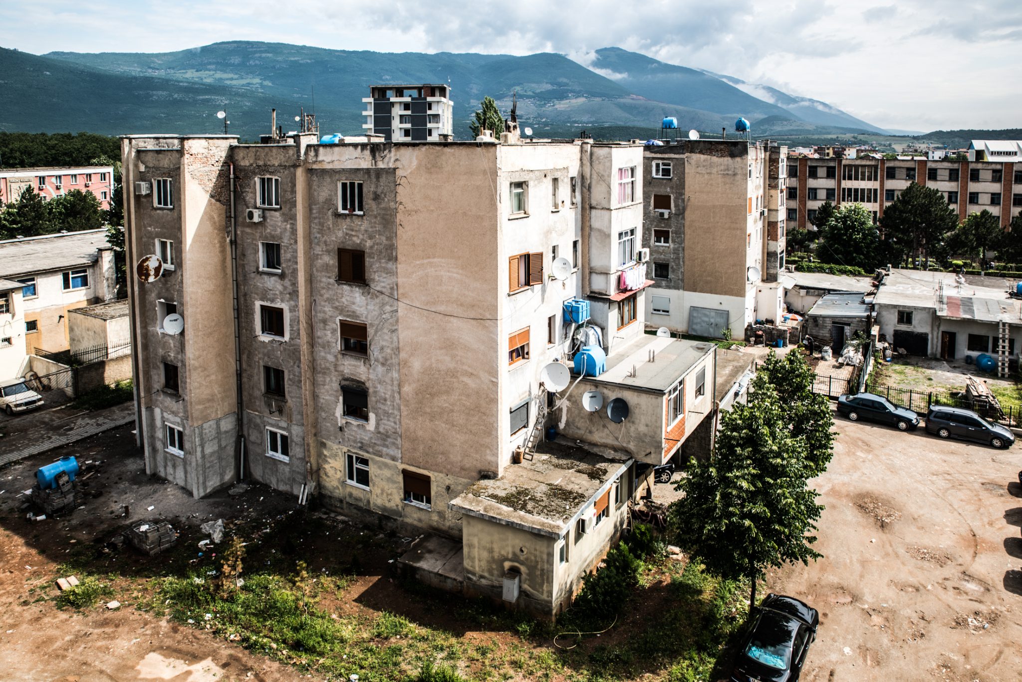 Kukës, vom Hotel Amerika aus fotografiert